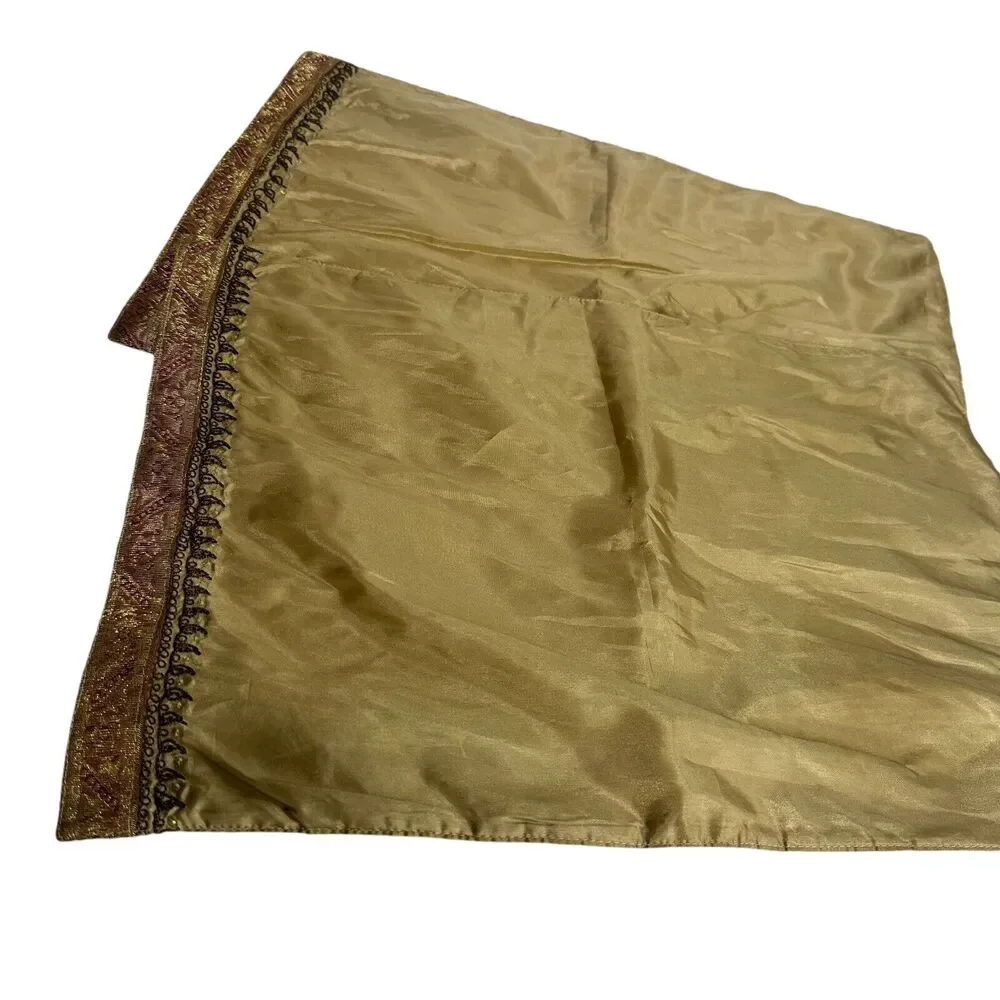 milli home marsha cutler gold beaded placemats set of 2